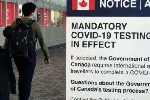 加拿大恢复对入境航空旅客新冠病毒测试